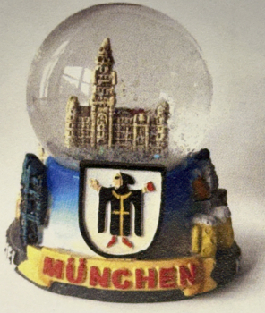 Schneekugel München 45mm