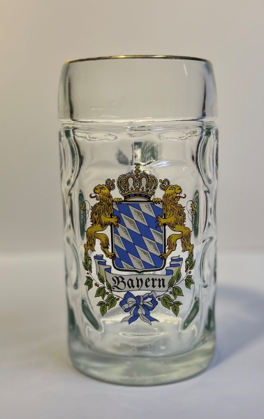 Bierkrug 0.5L Wappen Bayern