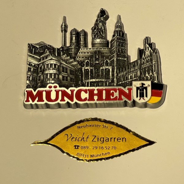 München Magnet Silber