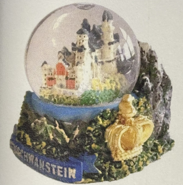 Schneekugel Neuschwanstein 65mm