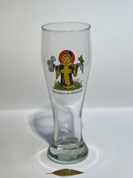 Weißbierglas "Andenken an München"