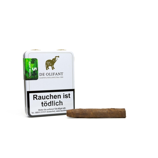 De Olifant Modern Brasil Giant Cigarillo (5er)