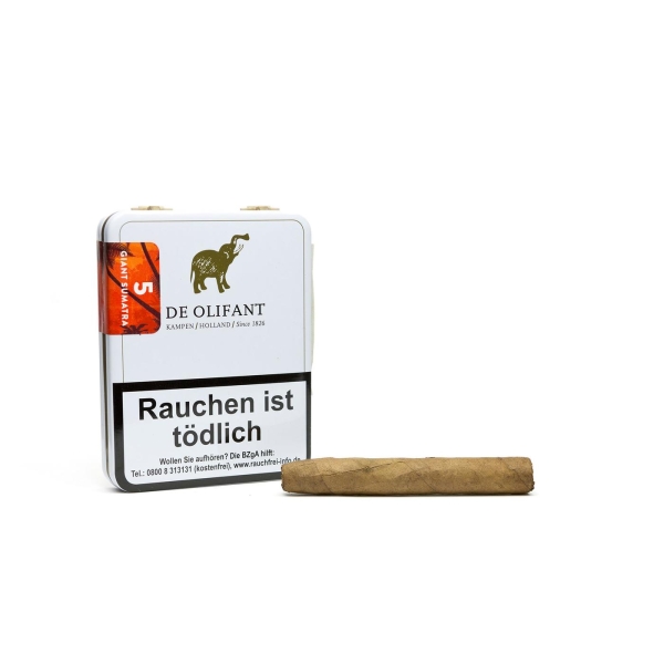 De Olifant Modern Sumatra Giant Cigarillo (5er)