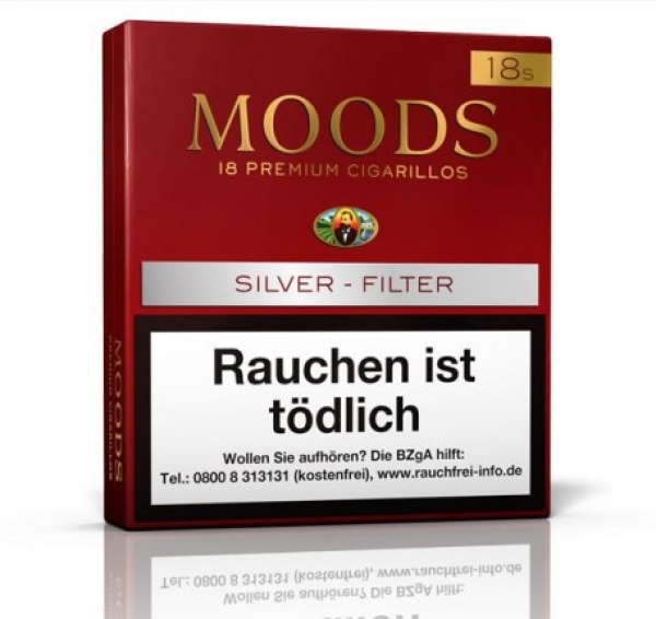 Dannemann Moods 20er Silver Filter